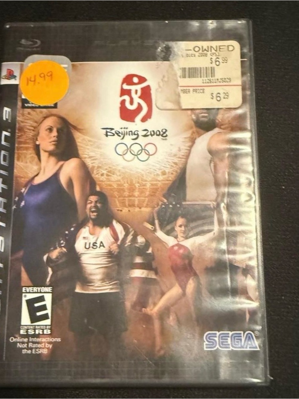Beijing 2008 Olympic Games (PS3) Sega - Brown/Gold Cover